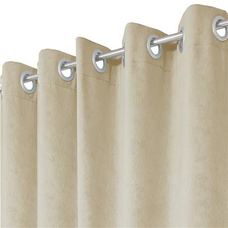 HOME LIVING STYLE CURTAIN EYELET NOAH 180X250CM BROWN