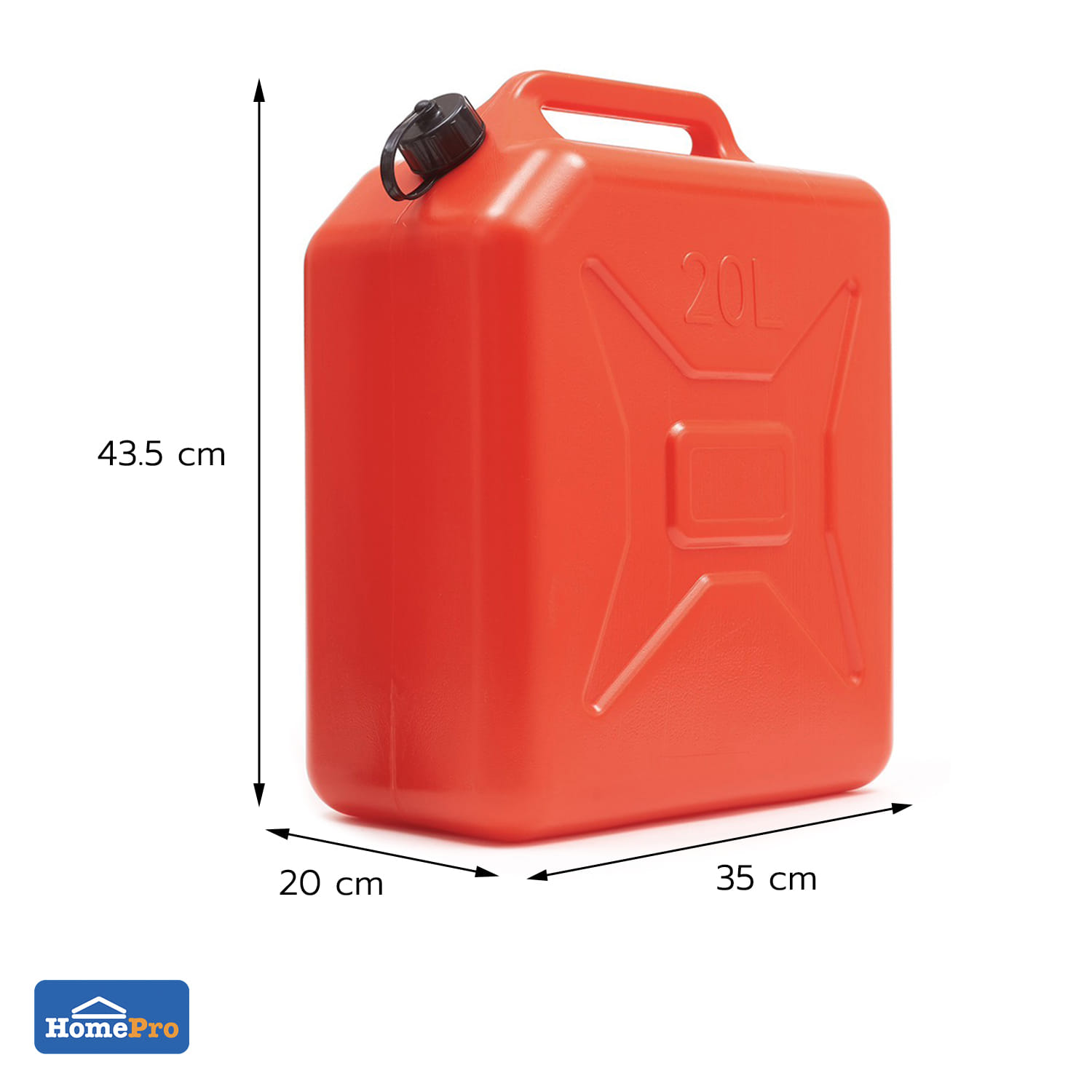 GASOLINE CAN MATALL JC-20L-RED 20L RED