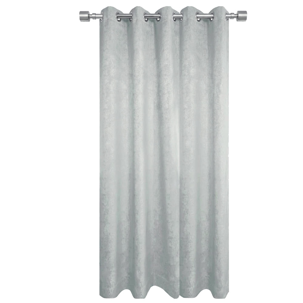 HOME LIVING STYLE CURTAIN EYELET NOAH 180X220CM GRAY