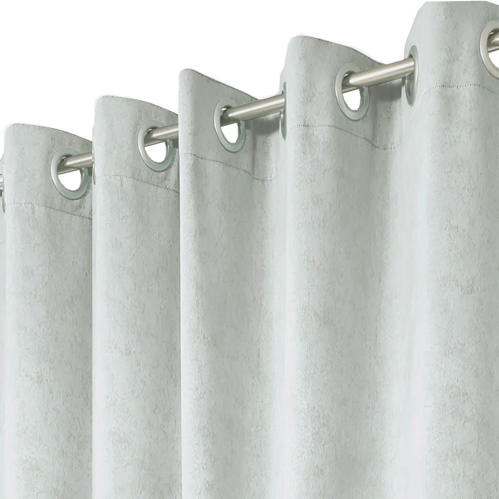 HOME LIVING STYLE CURTAIN EYELET NOAH 180X220CM GRAY