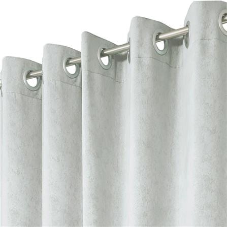 HOME LIVING STYLE DIM OUT CURTAIN EYELET NOAH 180X220CM GRAY