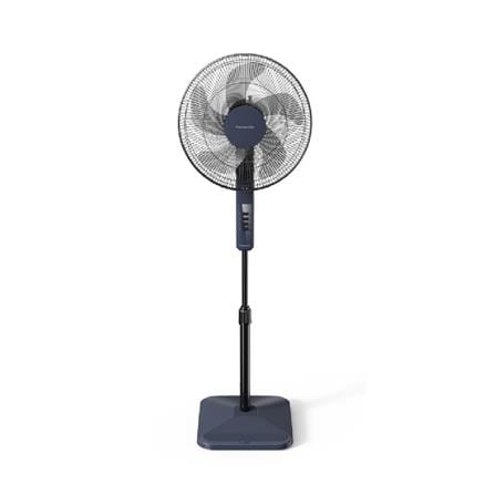 PANASONIC STAND FAN F-MX40JVBBH 16" 56W 5BLADES 3SPEED MIDNIGHT BLUE