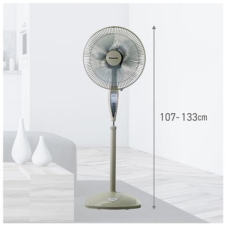 PANASONIC STAND FAN F-MX40JVBBH 16" 56W 5BLADES 3SPEED MIDNIGHT BLUE