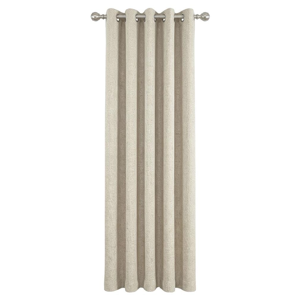 HOME LIVING STYLE CURTAIN EYELET OLIVER 180X250CM BROWN