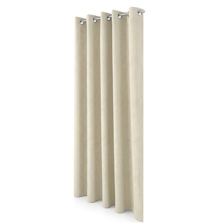 HOME LIVING STYLE BLACK OUT CURTAIN EYELET OLIVER 180X250CM BROWN