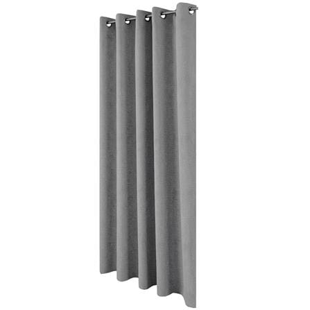 HOME LIVING STYLE BLACK OUT CURTAIN EYELET OLIVER 180X250CM GRAY
