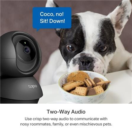 TP-LINK PAN/TILT WI-FI HOME SECURITY CAMERA C211 BLACK