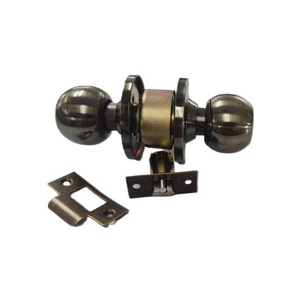 AMAN ENTRANCE KNOB V-5871AB ANTIQUE BRASS