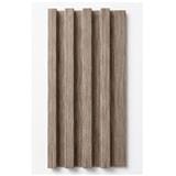 ECOCLASS WALL LINE 300X15X1.8CM PVC-A2 WALNUT 0.45M2