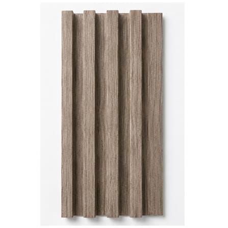 ECOCLASS WALL LINE 300X15X1.8CM PVC-A2 WALNUT 0.45M2