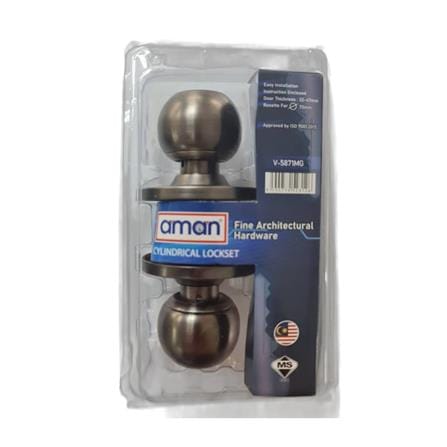 AMAN ENTRANCE KNOB V-5871MG MATT GREY