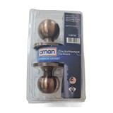 AMAN ENTRANCE KNOB V-5871AC ANTIQUE COPPER