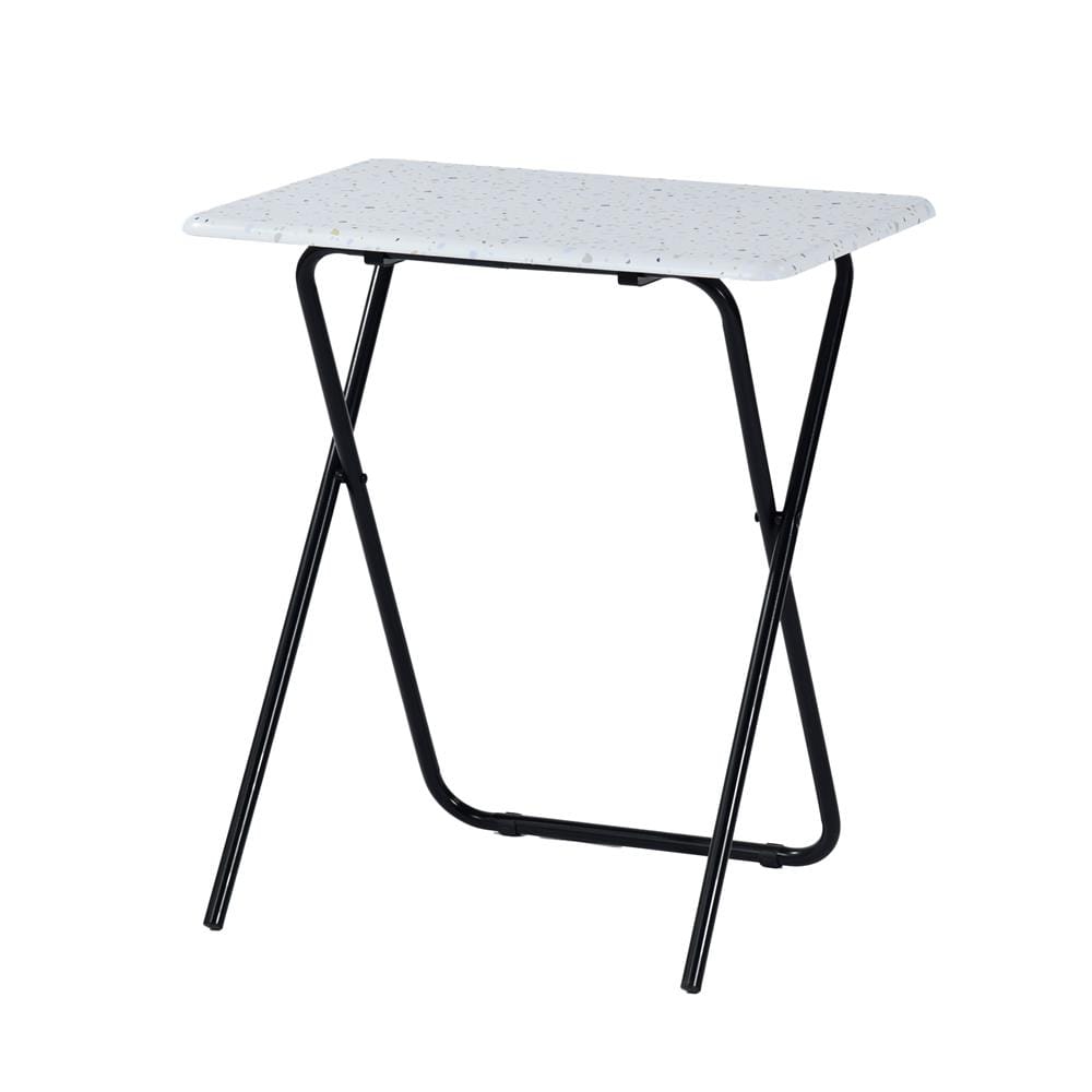 FOLDING TABLE FURDINI TERRAZZO PVC 60x40CM BEIGE