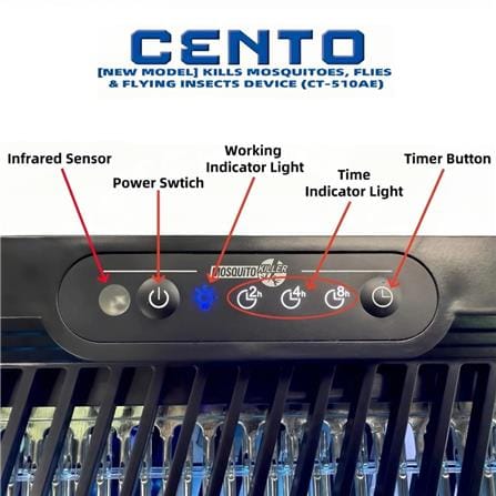 CENTO INSECT KILLER LED UV LAMP WITH REMOVE CT510AE