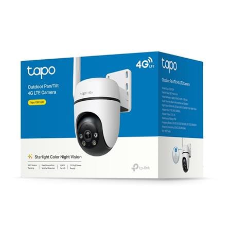 TP-LINK OUTDOOR PAN/TILT 4G LTE SECURITY CAMERA C501GW WHITE