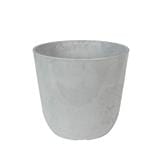SPRING MORAY STONEBLEND POT 21CM WHITE