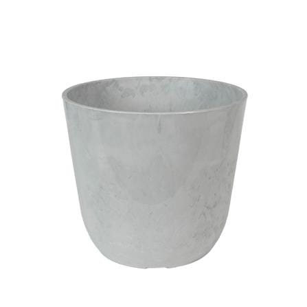 SPRING MORAY STONEBLEND POT 21CM WHITE