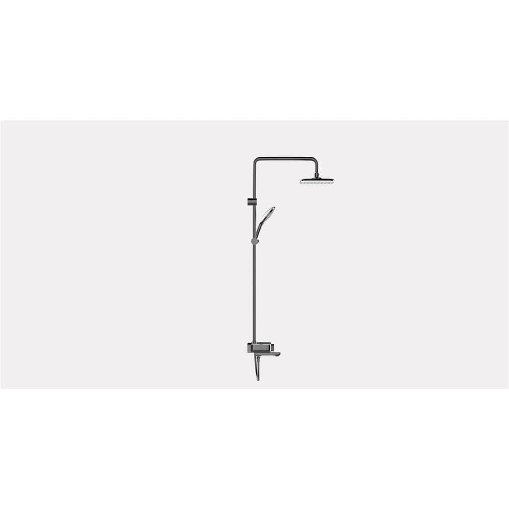 AMERICAN STANDARD EASYSET RAIN SHOWER FFAS4956-601AL0BF0 BRUSHED HARD GRAPHITE