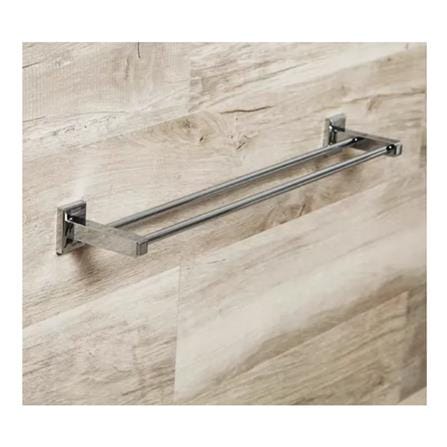 AMERICAN STANDARD DOUBLE TOWEL BAR FFAS0494-908500BC0 SQUARE 60CM