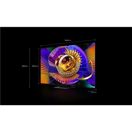 TCL 75-INCH 4K SQD-MINI LED GOOGLE TV 144HZ 75C7L