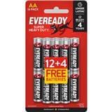EVEREADY SUPER HEAVY DUTY AA BATTERY 12+4 1215BP12+4M