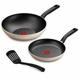 TEFAL COOKWARE CRISTALIA 3PC SET (WP28, FP22, SPATULA) -B515S395