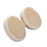 COSSY PLUS LOOFAH BATH WITH SPONGE C-7203 LIGHT BEIGE