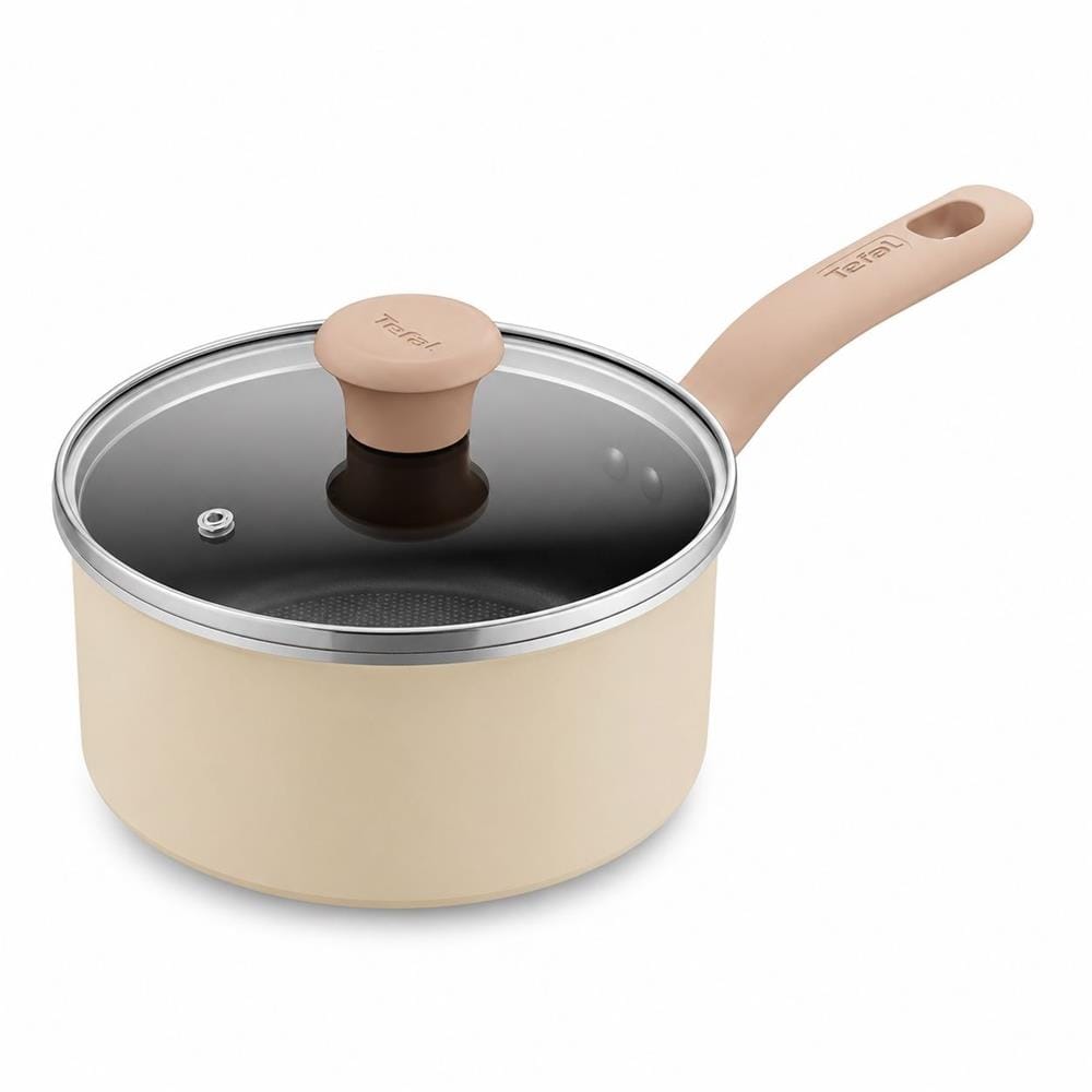 TEFAL DAISY SAUCEPAN 18CM WITH GLASS LID H0492324
