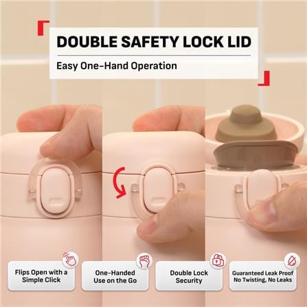 TEFAL BOTTLE EASY TO GO 500ML PINK - N3710110