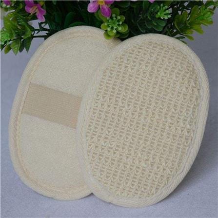 COSSY PLUS LOOFAH BATH SCRUBBER C-7201 LIGHT BEIGE