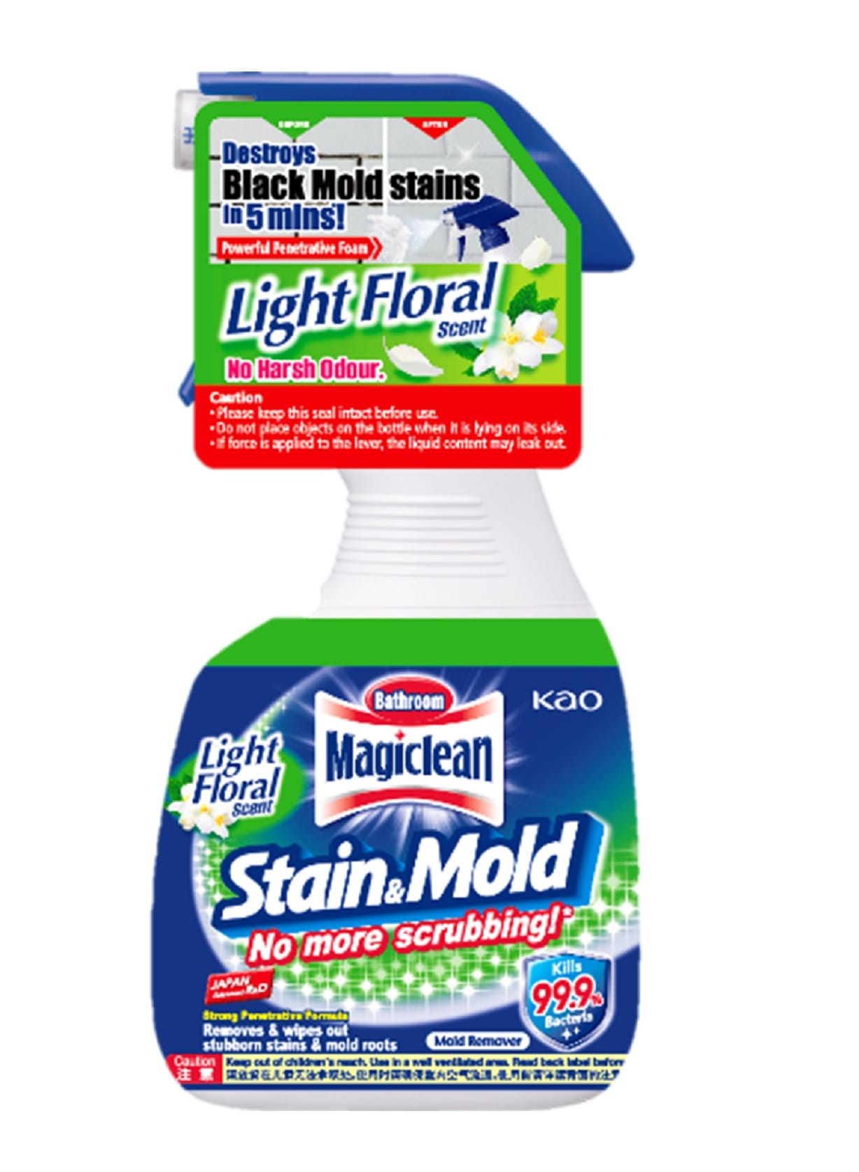 MAGICLEAN STAIN & MOLD LIGHT FLORAL TRIGGER 360ML