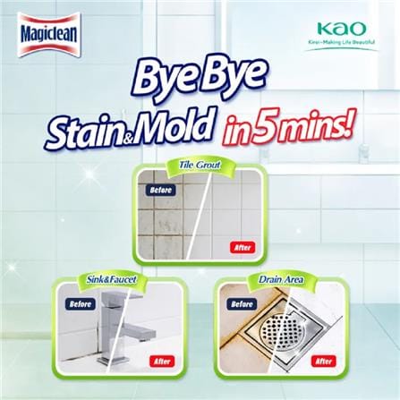MAGICLEAN STAIN & MOLD LIGHT FLORAL TRIGGER 360ML