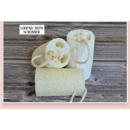 COSSY PLUS LOOFAH BATH SCRUBBER C-7204 LIGHT BEIGE