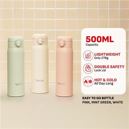 TEFAL BOTTLE EASY TO GO 500ML GREEN - N2710210