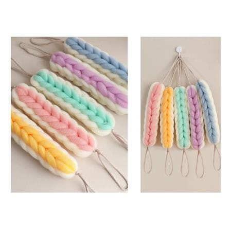 COSSY PLUS TWISTED BATHBALL Y-2624 COLOUR RANDOM PICK