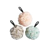 COSSY PLUS DUAL COLOR BATH BALL Y-2603 COLOUR RANDOM PICK