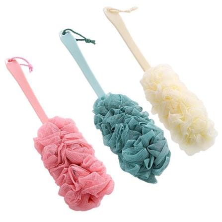 COSSY PLUS BATHBALL WITH PLASTIC HANDLE Y-2701 COLOUR RANDOM PICK