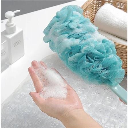 COSSY PLUS BATHBALL WITH PLASTIC HANDLE Y-2701 COLOUR RANDOM PICK