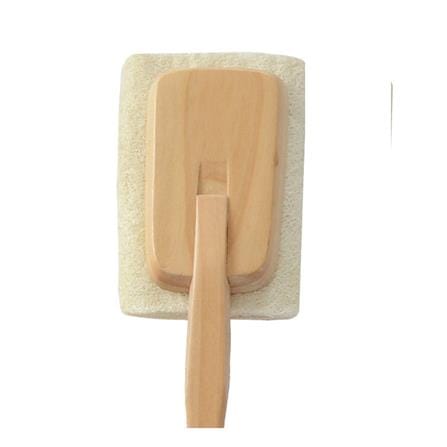 COSSY PLUS LOOFAH BATH WITH HANDLE S-4701 LIGHT BEIGE