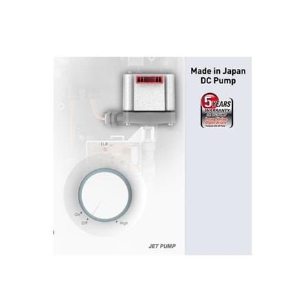 PANASONIC SHOWER HEATER DC PUMP WITH RAIN SHOWER DH-3VP1MWR WHITE