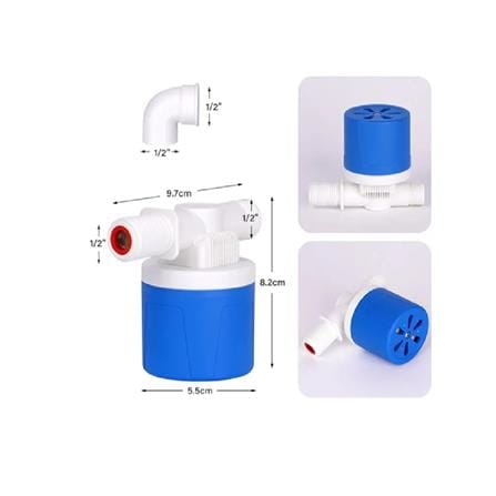 MECO AUTO CONTROL FLOAT BALL VALVE 1/2" SIDE INLET