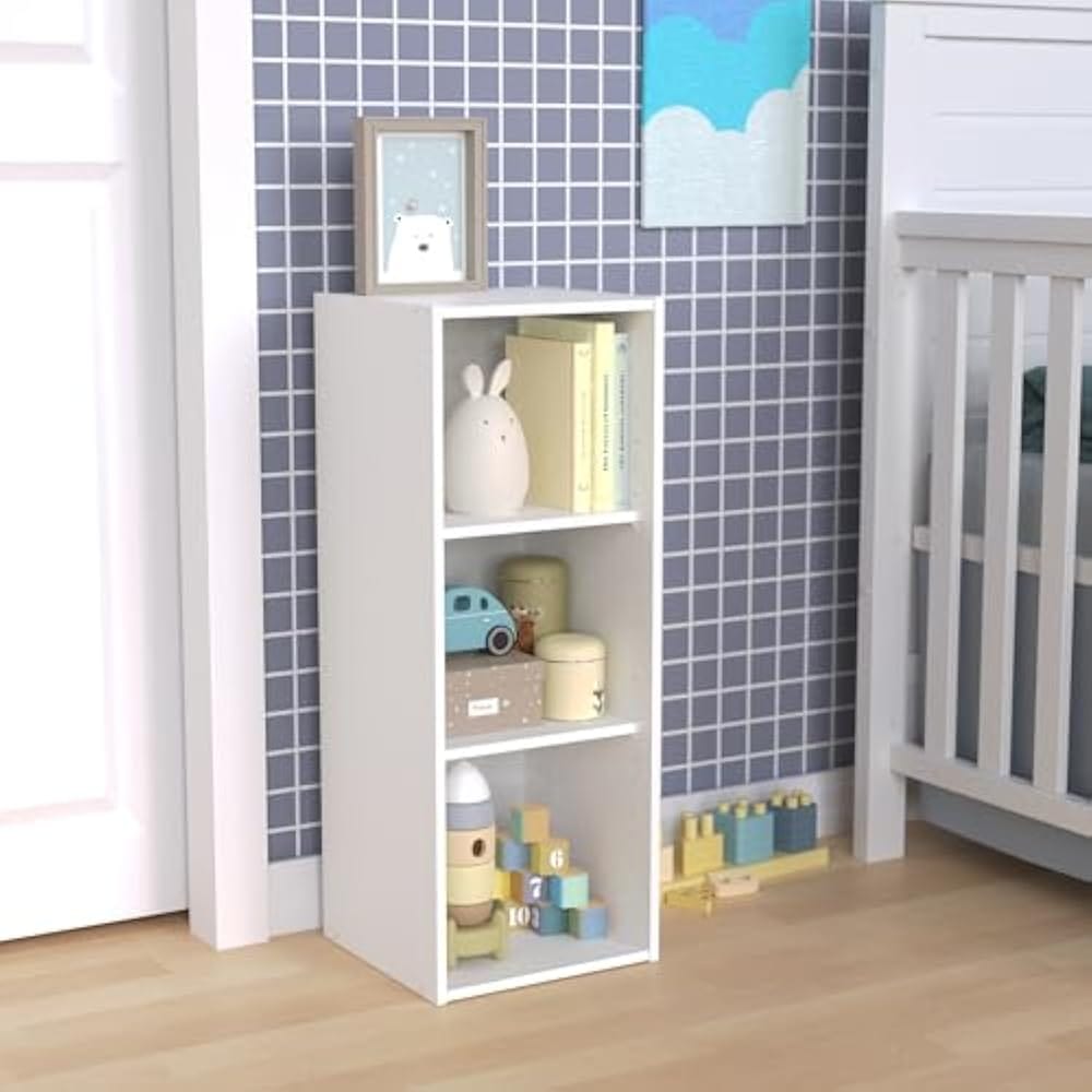 OPEN SHELF FURDINI 3 TIER WHITE