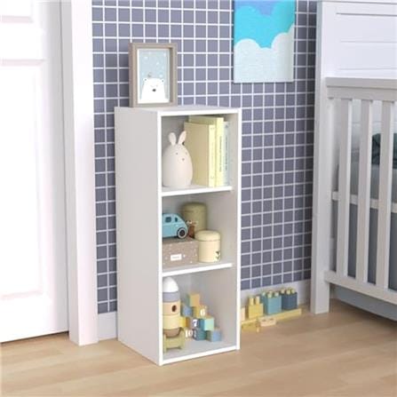 OPEN SHELF FURDINI 3 TIER WHITE