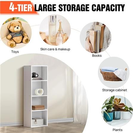 OPEN SHELF FURDINI 3 TIER WHITE
