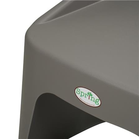 PLASTIC CHAIR SPRING KIWI CHAIR GREY