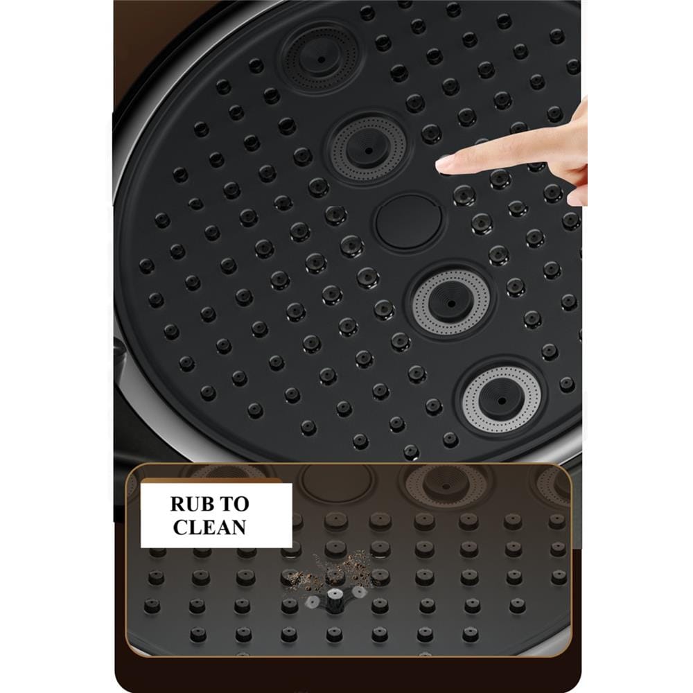 COSSY PLUS HAND SHOWER CP-RN003 6-MODE BLACK