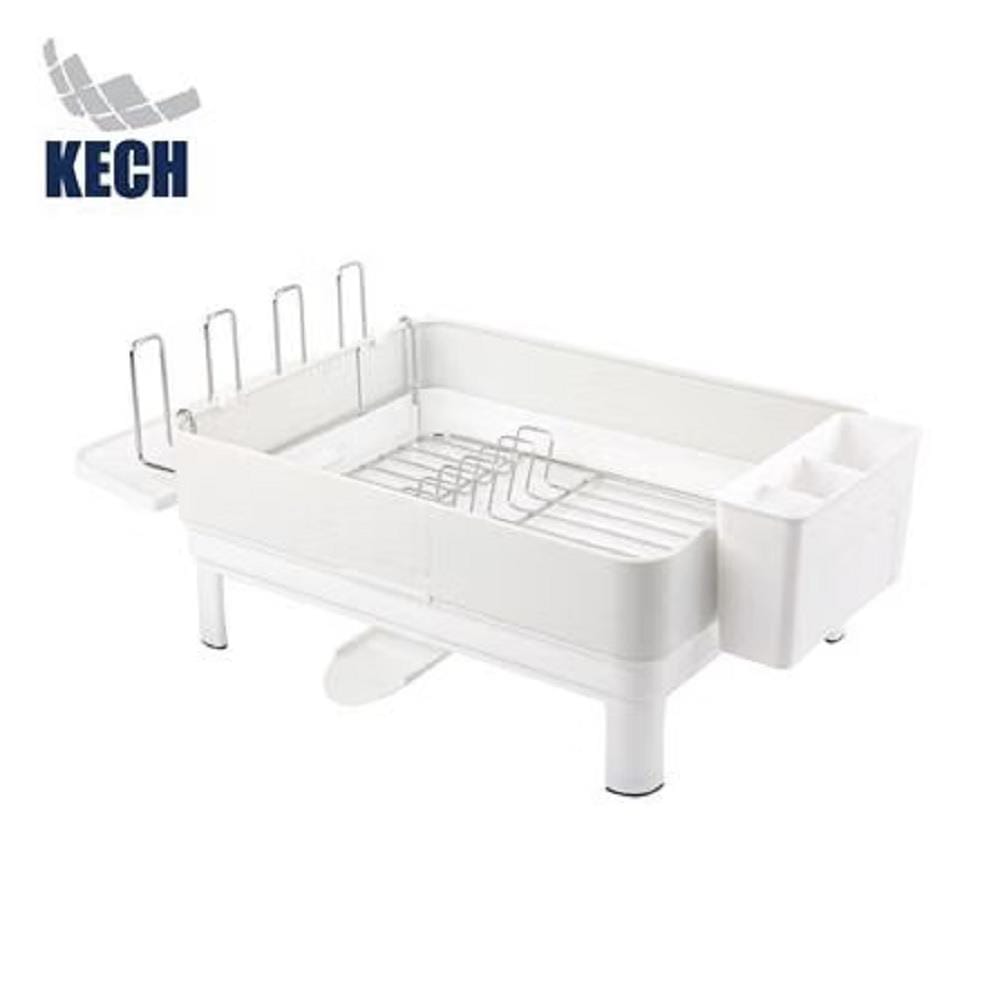 DISH RACK KECH 58X31.5X22CM INARA WHITE 58X31.5X22CM
