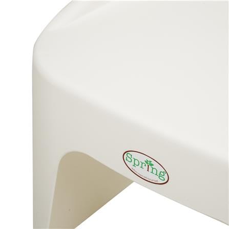 PLASTIC CHAIR SPRING KIWI CHAIR WHITE