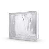 JING HUA GLASS BLOCK 19X19X8CM DREAM WAVE
