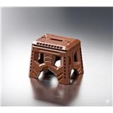 COSSY PLUS FOLDING STOOL CP-KK27B-BROWN